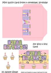Mini Card Topper and Envelope