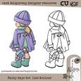 Rainy Days Tot Line & Colour