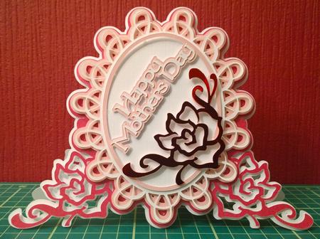 Mothers Day Rose Card