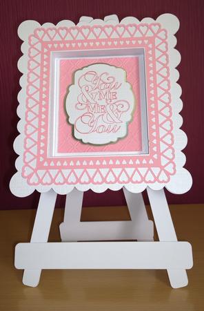 Picture Frame & Easel Box Card