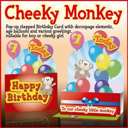 Cheeky Monkey Pop Up