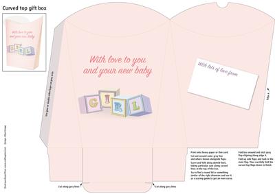 New Baby Girl Gift Box