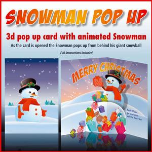 Snowman Pop Up