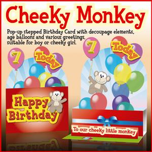 Cheeky Monkey Pop Up