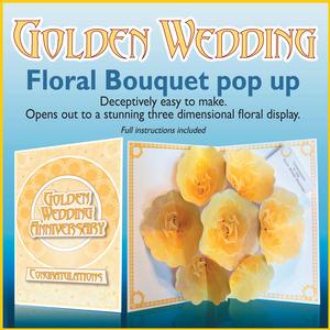 Golden Wedding Anniversary Bouquet