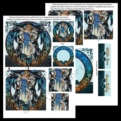 Nouveau Fairy 5x5 inch Square Pyramage (Pyramid) Kit 