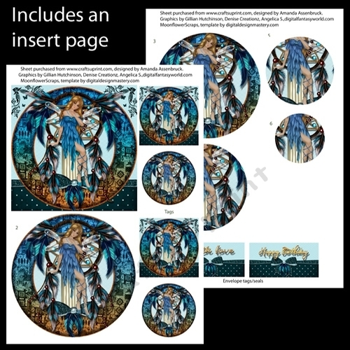 Nouveau Fairy 5x5 inch Circle Pyramage (Pyramid) Kit 