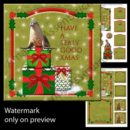 Sealy Good Xmas 5x5 Inch Kit