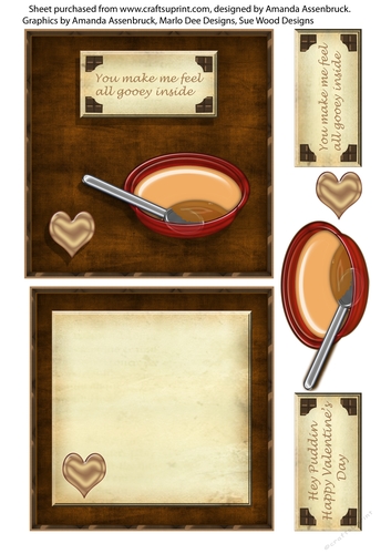 Gooey Valentine V1 5 Inch Quick Card