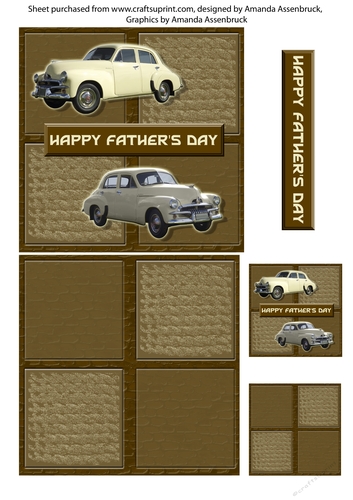 Holden Fathers Day 5x5 Quick Card 1