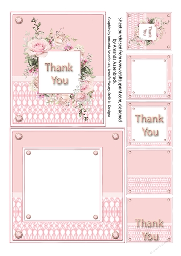 Pretty and Simple Roses OTE Thank You2