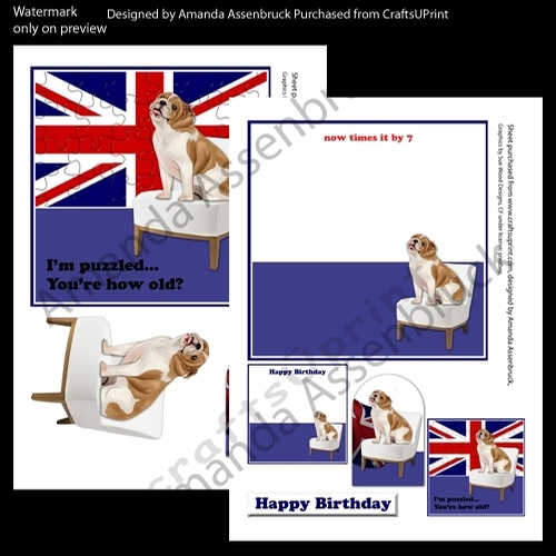 Bully for You Birthday Kit 2 (Im puzzled) 