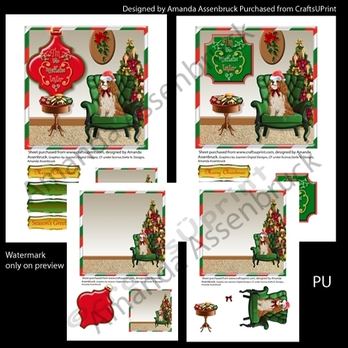 Mistletoe Tester King Charles Cavalier Kit 