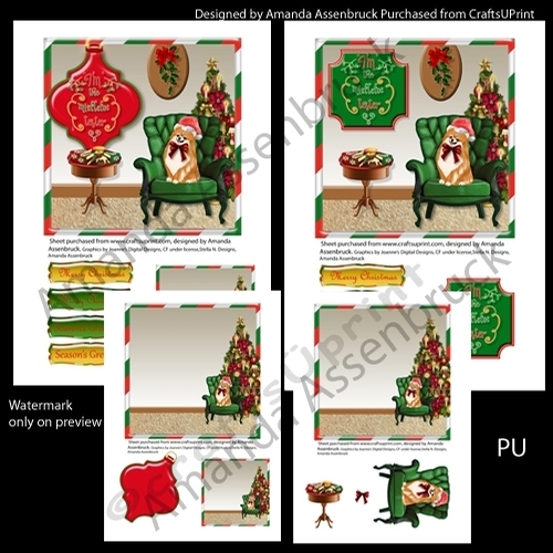 Mistletoe Tester Pomeranian Kit 1