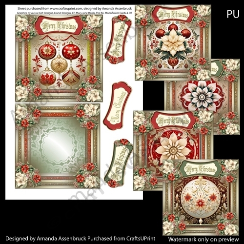 Olde World Christmas Green 5 kit