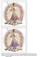 Pink and Purple Fairy and Flower Vignettes 5x5 Inch Card Fronts