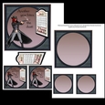 Funny Female Gunslinger 6x6 card kit Another Year Bites The Dust March