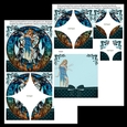 Nouveau Fairy 5x5 inch Tunnel Card