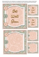 Pastel Brad Floral Get Well Soon 5x5 Quick Card 1