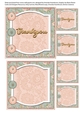 Pastel Brad Floral Thankyou 5x5 Quick Card 1