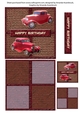 Hotrod Birthday 5x5 Quick Card 1