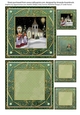 Green Plaid Carols Quickcard