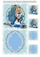 Alice in Blue 5 inch Quick Card