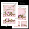 Pink Roses Congratulations 6x6 Inch