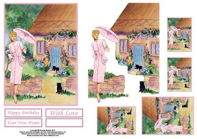 My Beautiful Cottage Decoupage Sheet 1 of 2