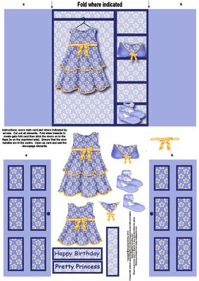 Pretty in Floral Wardrobe Card