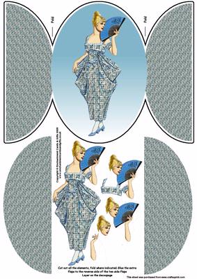 Art Deco Lady