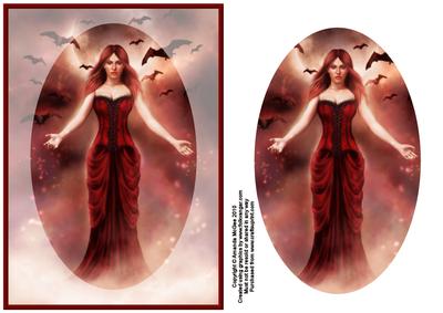 Vampire Enchantment in Red Pyramid Sheet 1