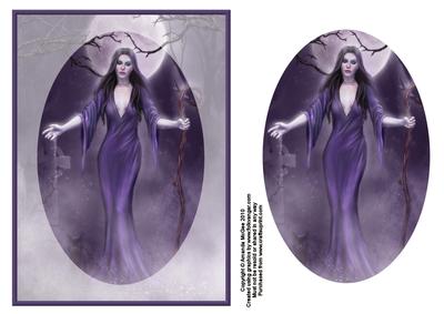 Vampire Enchantment in Purple Sheet 1