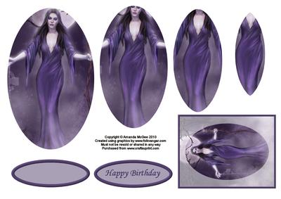 Vampire Enchantment in Purple Sheet 2