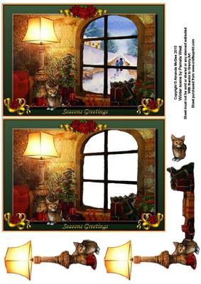 From the Warmth of the Christmas Window