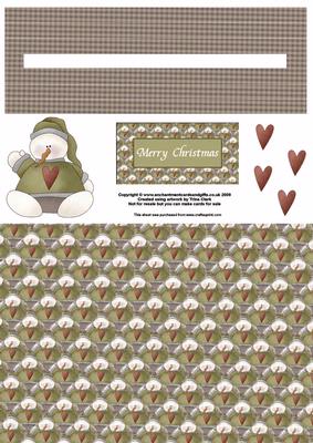 Snowman Penny Slider