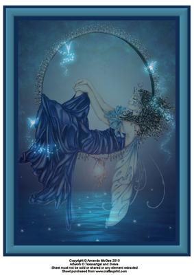 Dreaming Over the Sea A4 Card Front