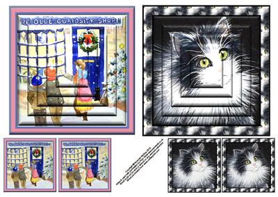 Ye Olde Curiosity Shoppe and Sam the Cat Easy Pyramid