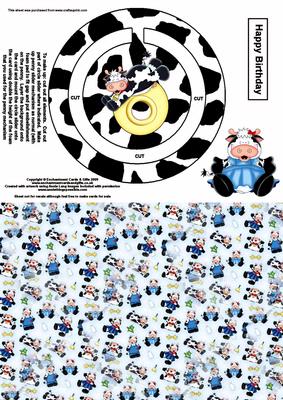 Cow Circle Penny Slider