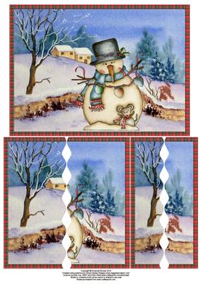 Sammy the Snowman and His Friend Wavey Side Stacker