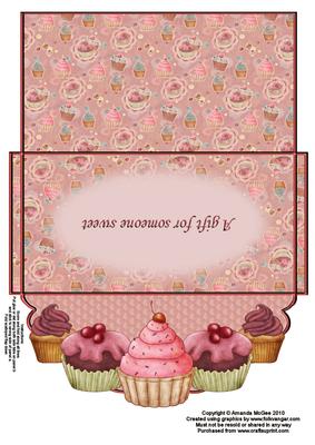 Sweet Treats Over the Edge Money Wallet