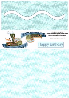 Tugboat Wave Penny Slider