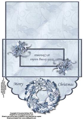 Silver Sparkle Money Wallet