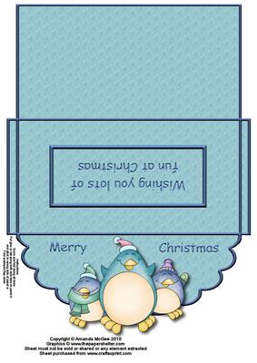 Happy Penguins Money Wallet