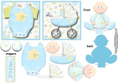 Topper Sheet to Go with New Baby Boy Double Easel Sheet