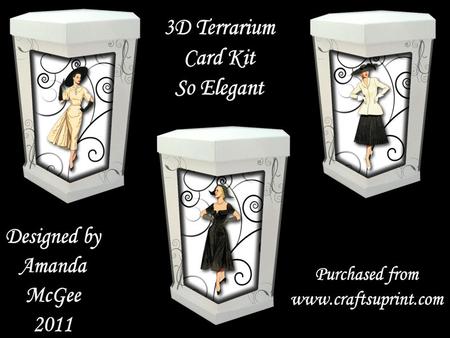 So Elegant 3D Terrarium Card Kit
