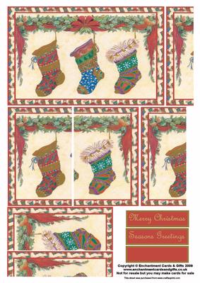Christmas Stockings Side Stacker