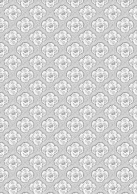 White Roses and Lace Backing Paper