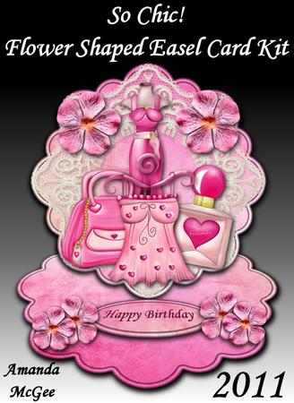 So Chic! Flower Shaped Easel Card Kit