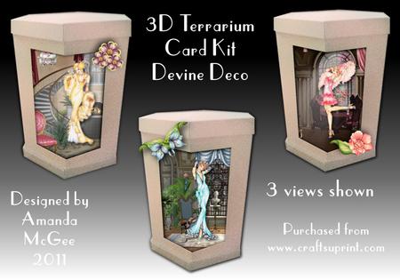 Devine Deco 3D Terrarium Card Kit
